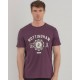 Admiral Ανδρικό Μπλουζάκι T-Shirt Nottin 1121540017 PLUM PERFECT