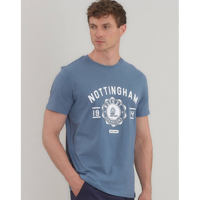 Admiral Ανδρικό Μπλουζάκι T-Shirt Nottin