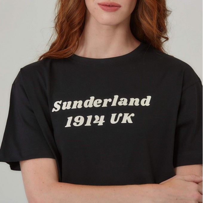 Admiral Γυναικείο Μπλουζάκι T-Shirt Feliz 1121540021 BLACK