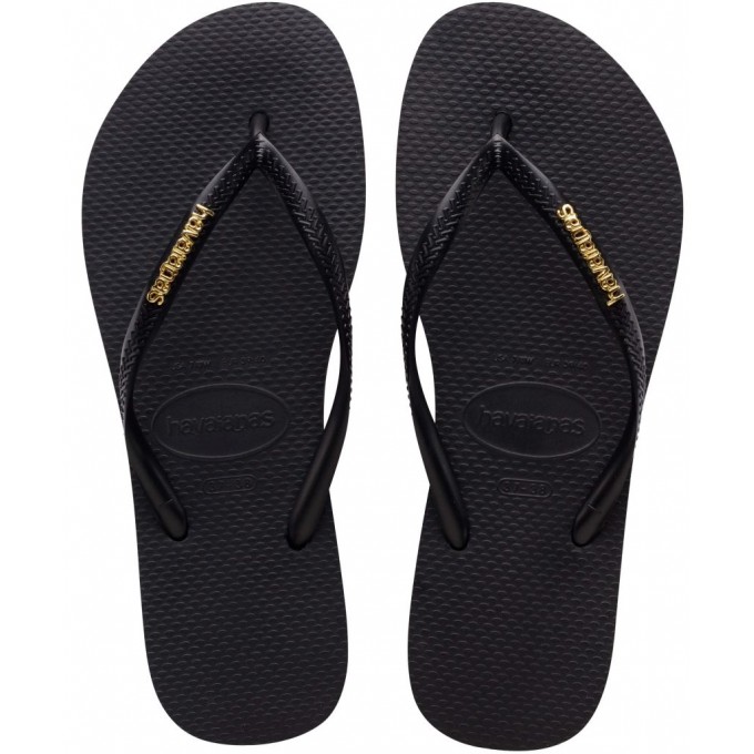 Havaianas SLIM LOGO METALLIC Σαγιονάρα Γυναικεία 4119875-1924