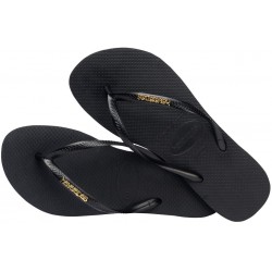 Havaianas SLIM LOGO METALLIC Σαγιονάρα Γυναικεία 4119875-1924