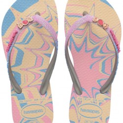Havaianas K.SL GLITTER II FC Σαγιονάρα Κοριτσίτικη 4146976-9321