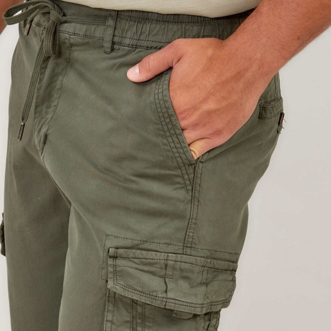 Admiral Ανδρικό Παντελόνι Cargo Dozer 1821540009 GREEN