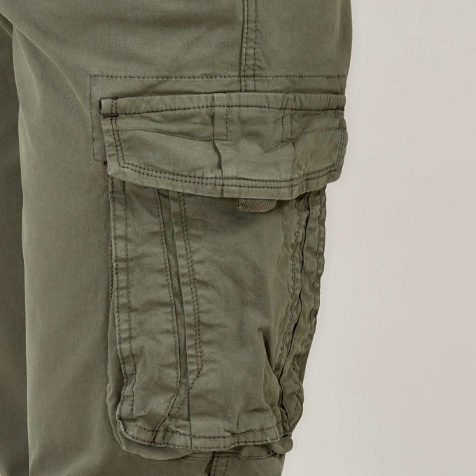 Admiral Ανδρικό Παντελόνι Cargo Dozer 1821540009 GREEN