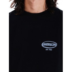 EMERSON ΑΝΔΡΙΚΗ ΜΑΚΡΥΜΑΝΙΚΗ ΜΠΛΟΥΖΑ 252.EM31.02 BLACK