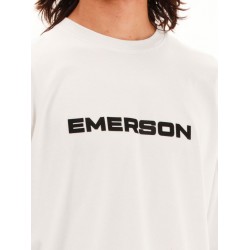 EMERSON ΑΝΔΡΙΚΗ ΜΑΚΡΥΜΑΝΙΚΗ ΜΠΛΟΥΖΑ 252.EM31.01 FROSTY WHITE