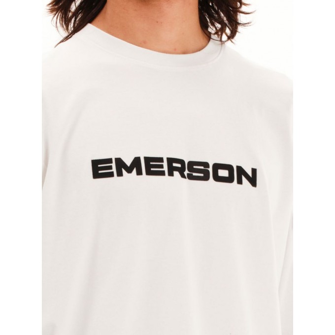 EMERSON ΑΝΔΡΙΚΗ ΜΑΚΡΥΜΑΝΙΚΗ ΜΠΛΟΥΖΑ 252.EM31.01 FROSTY WHITE