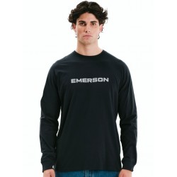 EMERSON ΑΝΔΡΙΚΗ ΜΑΚΡΥΜΑΝΙΚΗ ΜΠΛΟΥΖΑ 252.EM31.01 FOREST TEAL