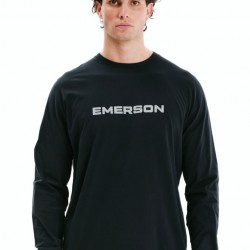 EMERSON ΑΝΔΡΙΚΗ ΜΑΚΡΥΜΑΝΙΚΗ ΜΠΛΟΥΖΑ 252.EM31.01 FOREST TEAL