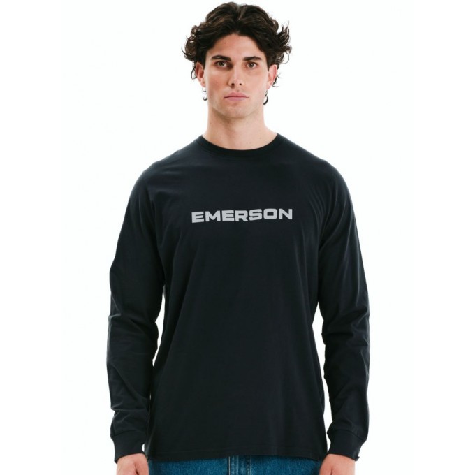 EMERSON ΑΝΔΡΙΚΗ ΜΑΚΡΥΜΑΝΙΚΗ ΜΠΛΟΥΖΑ 252.EM31.01 FOREST TEAL