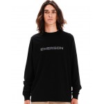 EMERSON ΑΝΔΡΙΚΗ ΜΑΚΡΥΜΑΝΙΚΗ ΜΠΛΟΥΖΑ 252.EM31.01 BLACK