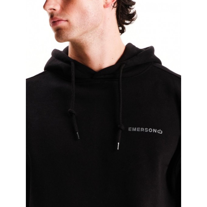 EMERSON ΑΝΔΡΙΚΟ OVERSIZED ΦΟΥΤΕΡ ΜΕ ΚΟΥΚΟΥΛΑ 252.EM20.50 BLACK