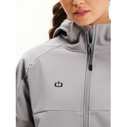 EMERSON ΓΥΝΑΙΚΕΙΟ ΜΠΟΥΦΑΝ BONDED ΜΕ ΚΟΥΚΟΥΛΑ 252.EW11.03 ICE GREY