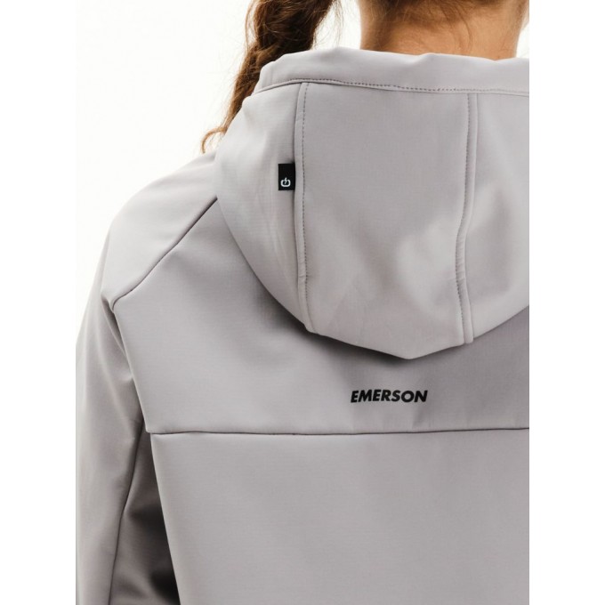 EMERSON ΓΥΝΑΙΚΕΙΟ ΜΠΟΥΦΑΝ BONDED ΜΕ ΚΟΥΚΟΥΛΑ 252.EW11.03 ICE GREY