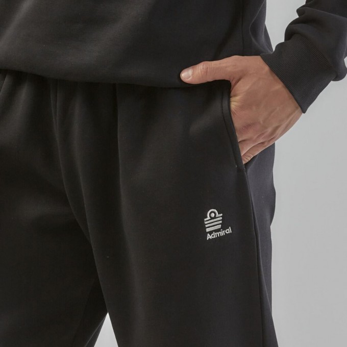 Admiral Ανδρικό Παντελόνι Φόρμα Logo 1821550004 BLACK