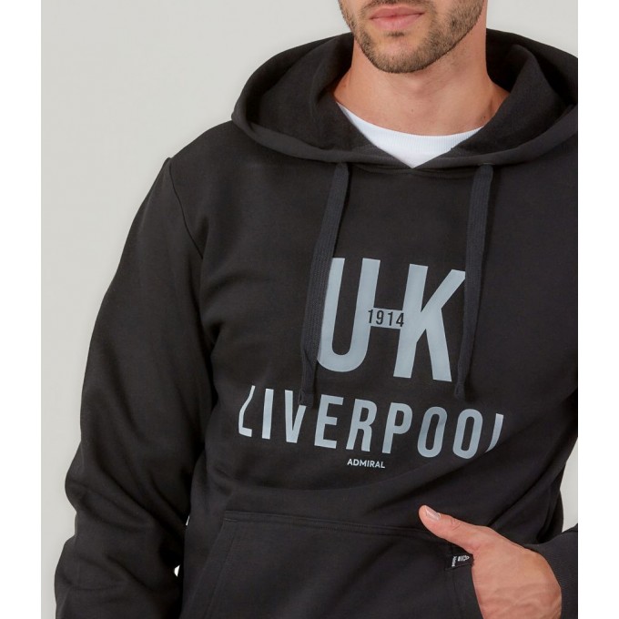 Admiral Ανδρικό Φούτερ Με Κουκούλα Kingdom 1921550000 BLACK