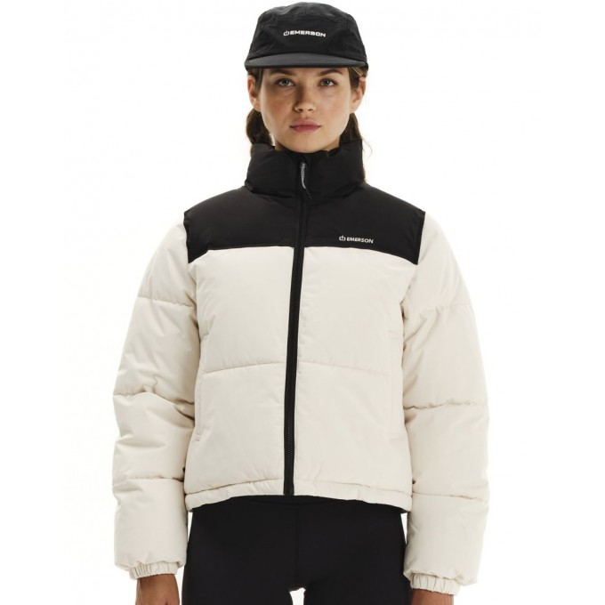 EMERSON ΓΥΝΑΙΚΕΙΟ ΜΠΟΥΦΑΝ PUFFER 252.EW10.75 CREAM/BLACK