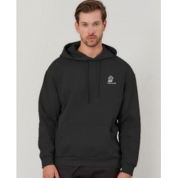 Admiral Ανδρικό Φούτερ Με Κουκούλα Logo Hooded 1921550007 BLACK