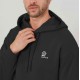Admiral Ανδρικό Φούτερ Με Κουκούλα Logo Hooded 1921550007 BLACK