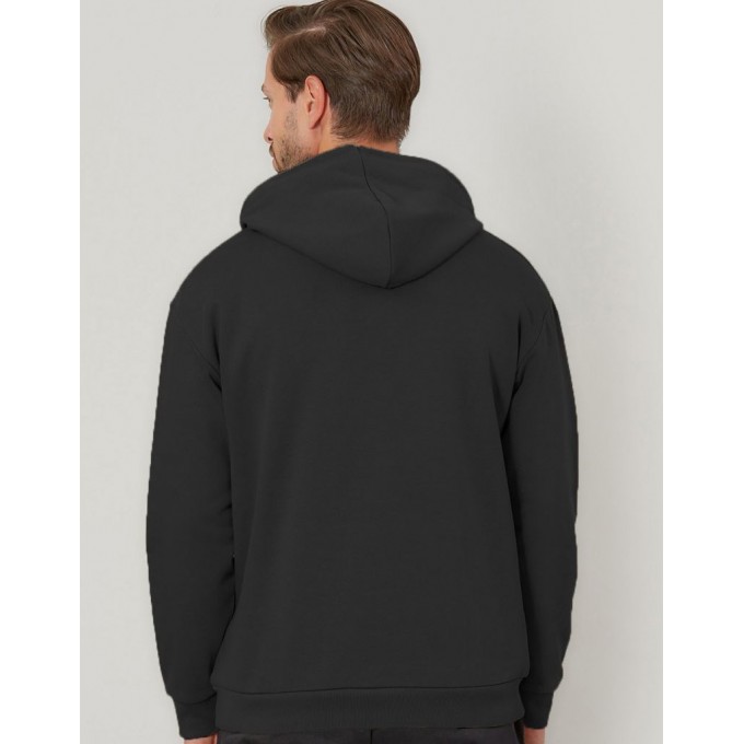 Admiral Ανδρικό Φούτερ Με Κουκούλα Logo Hooded 1921550007 BLACK