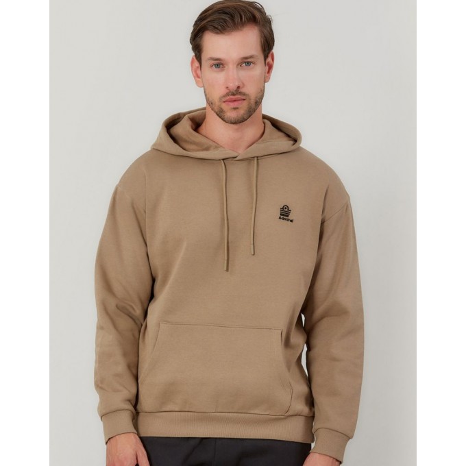 Admiral Ανδρικό Φούτερ Με Κουκούλα Logo Hooded 1921550007 1921550007 CAMEL