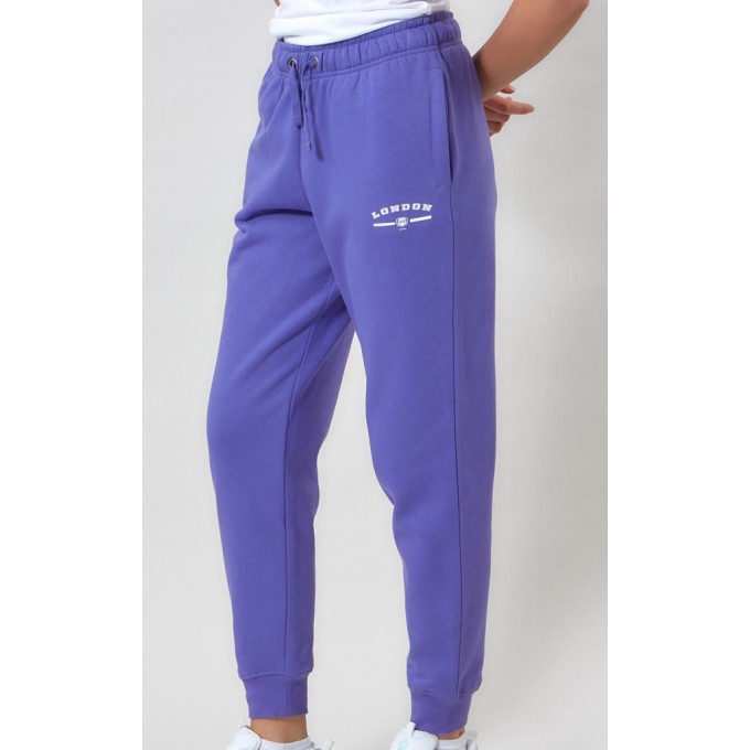 Admiral Γυναικείο Παντελόνι Φόρμα United 1821550001 PURPLE OPULENCE/WHITE