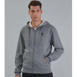 Admiral Ανδρική Ζακέτα Με Κουκούλα Logo 1921550008 DK GREY MEL