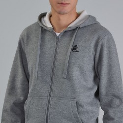 Admiral Ανδρική Ζακέτα Με Κουκούλα Logo 1921550008 DK GREY MEL