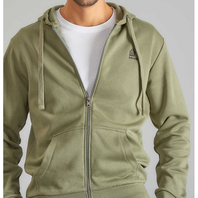 Admiral Ανδρική Ζακέτα Με Κουκούλα Logo 1921550008 THYME