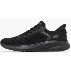 Skechers slip-ink Engineered Knit Bungee 118312/BBK Ανδρικά Παπούτσια Μαύρα