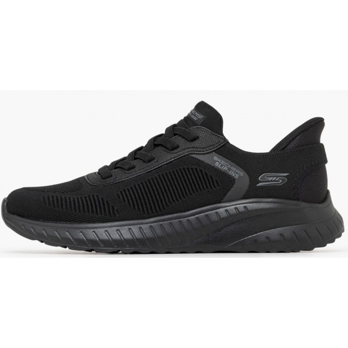 Skechers slip-ink Engineered Knit Bungee 118312/BBK Ανδρικά Παπούτσια Μαύρα