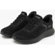 Skechers slip-ink Engineered Knit Bungee 118312/BBK Ανδρικά Παπούτσια Μαύρα
