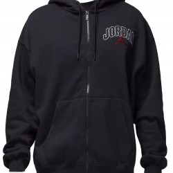Jordan Brooklyn Fleece Ανδρική μπλούζα με κουκούλα και φερμουάρ IB7908-010