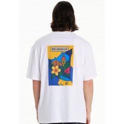 EMERSON NICARAGUA ΑΝΔΡΙΚΟ ΚΟΝΤΟΜΑΝΙΚΟ T-SHIRT 261.EM33.16 WHITE