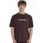  EMERSON LOGO ΑΝΔΡΙΚΟ ΚΟΝΤΟΜΑΝΙΚΟ T-SHIRT 261.EM33.03 VINTAGE WINE