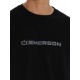 EMERSON LOGO ΑΝΔΡΙΚΟ ΚΟΝΤΟΜΑΝΙΚΟ T-SHIRT 261.EM33.03 BLACK