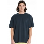 EMERSON ΑΝΔΡΙΚΟ ΜΟΝΟΧΡΩΜΟ ΚΟΝΤΟΜΑΝΙΚΟ T-SHIRT 261.EM33.122 TEAL BLUE