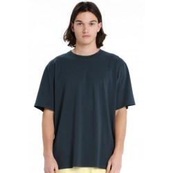 EMERSON ΑΝΔΡΙΚΟ ΜΟΝΟΧΡΩΜΟ ΚΟΝΤΟΜΑΝΙΚΟ T-SHIRT 261.EM33.122 TEAL BLUE