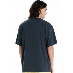 EMERSON ΑΝΔΡΙΚΟ ΜΟΝΟΧΡΩΜΟ ΚΟΝΤΟΜΑΝΙΚΟ T-SHIRT 261.EM33.122 TEAL BLUE