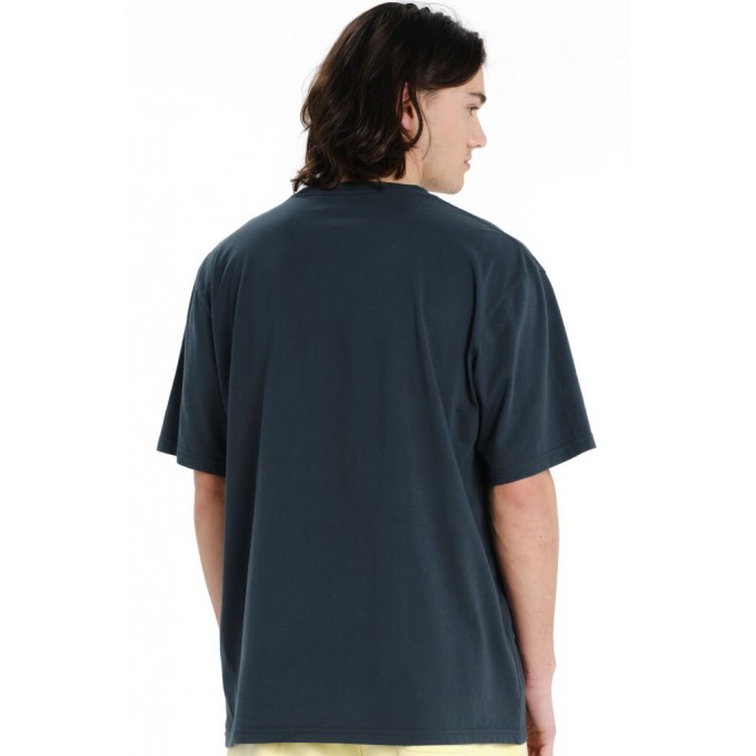 EMERSON ΑΝΔΡΙΚΟ ΜΟΝΟΧΡΩΜΟ ΚΟΝΤΟΜΑΝΙΚΟ T-SHIRT 261.EM33.122 TEAL BLUE
