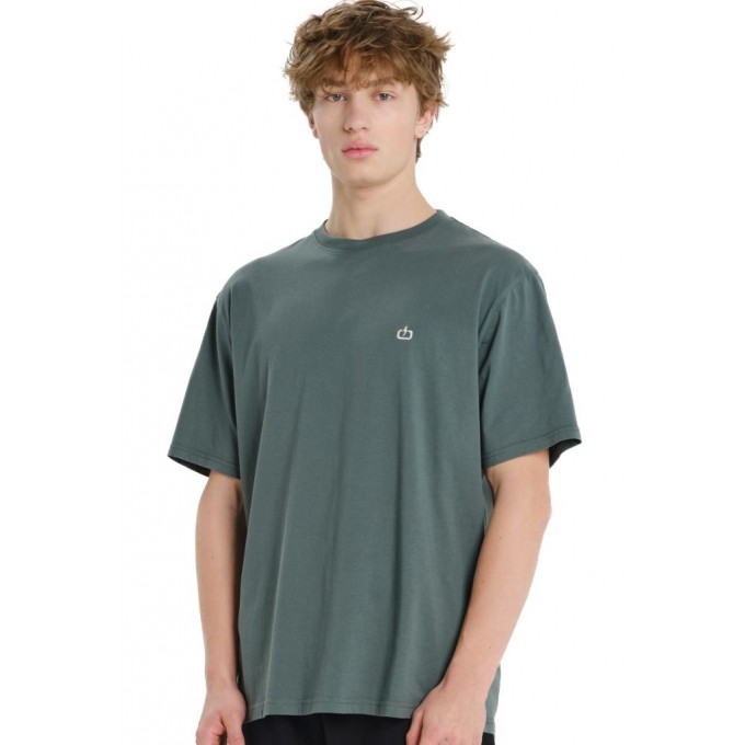 EMERSON ΑΝΔΡΙΚΟ ΜΟΝΟΧΡΩΜΟ ΚΟΝΤΟΜΑΝΙΚΟ T-SHIRT 261.EM33.122 SILVER PINE