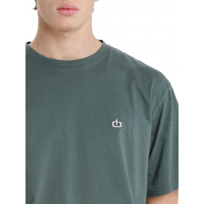 EMERSON ΑΝΔΡΙΚΟ ΜΟΝΟΧΡΩΜΟ ΚΟΝΤΟΜΑΝΙΚΟ T-SHIRT 261.EM33.122 SILVER PINE