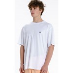 EMERSON ΑΝΔΡΙΚΟ ΜΟΝΟΧΡΩΜΟ ΚΟΝΤΟΜΑΝΙΚΟ T-SHIRT 261.EM33.122 WHITE
