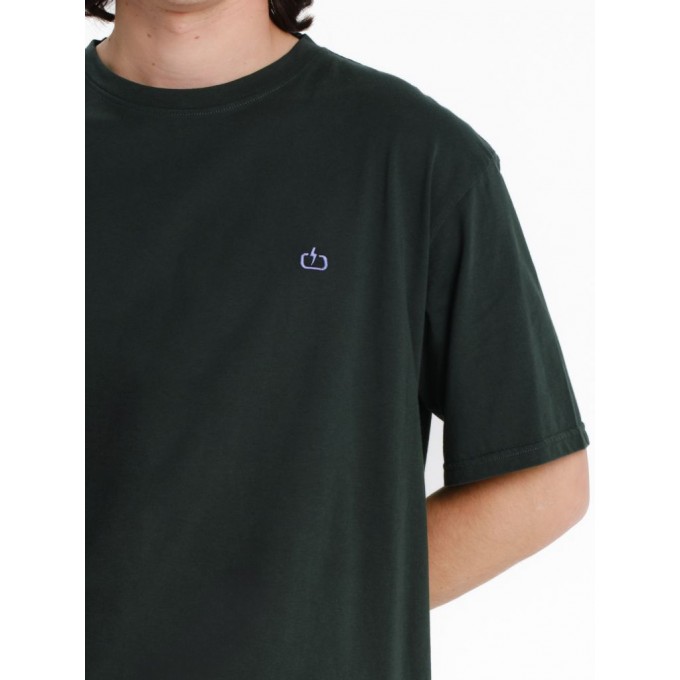 EMERSON ΑΝΔΡΙΚΟ ΜΟΝΟΧΡΩΜΟ ΚΟΝΤΟΜΑΝΙΚΟ T-SHIRT 261.EM33.122 FOREST TEAL