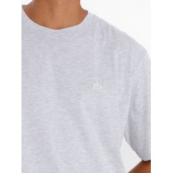 EMERSON ΑΝΔΡΙΚΟ ΜΟΝΟΧΡΩΜΟ ΚΟΝΤΟΜΑΝΙΚΟ T-SHIRT 261.EM33.122 GREY ML