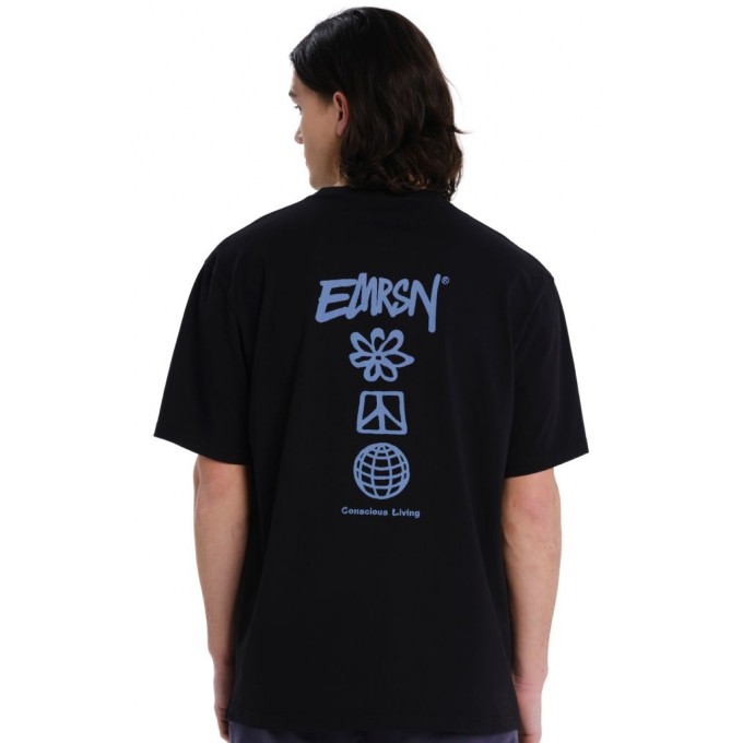 EMERSON ΑΝΔΡΙΚΟ ΚΟΝΤΟΜΑΝΙΚΟ T-SHIRT 261.EM33.47 BLACK