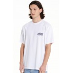  EMRSN ΑΝΔΡΙΚΟ ΚΟΝΤΟΜΑΝΙΚΟ T-SHIRT 261.EM33.24 WHITE/PURPLE
