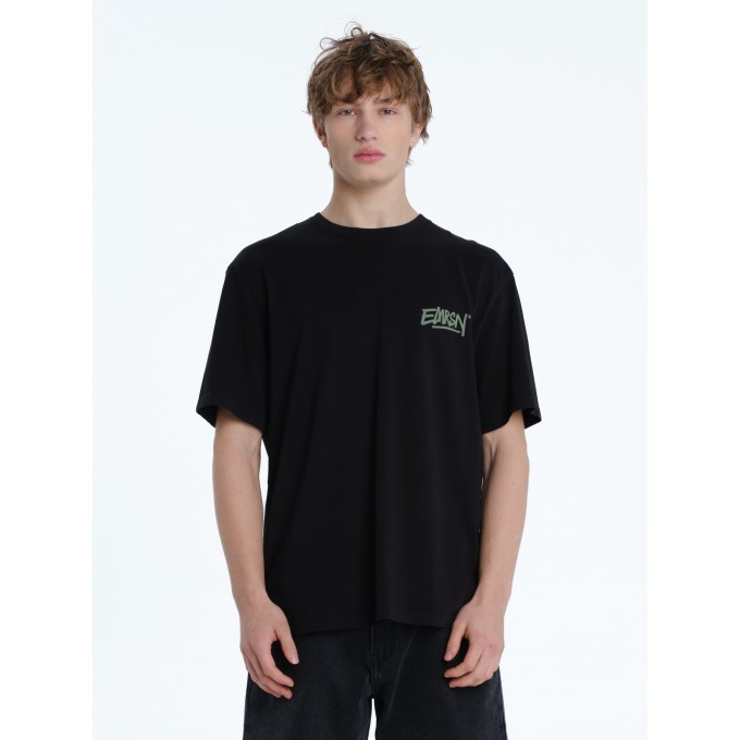 EMRSN ΑΝΔΡΙΚΟ ΚΟΝΤΟΜΑΝΙΚΟ T-SHIRT 261.EM33.24 BLACK/OLIVE