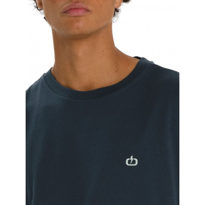  EMERSON ΑΝΔΡΙΚΗ ΑΜΑΝΙΚΗ ΜΠΛΟΥΖΑ ΜΕ ΚΕΝΤΗΤΟ ΛΟΓΟΤΥΠΟ 261.EM37.125 TEAL BLUE