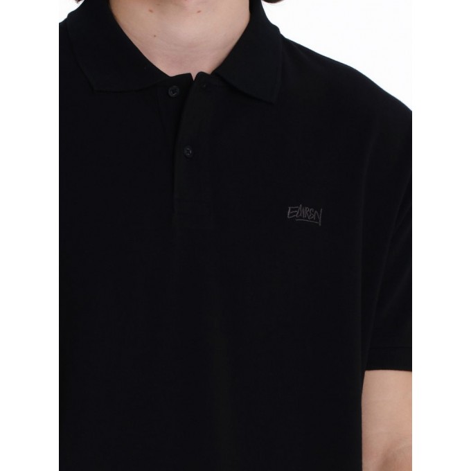  EMERSON ΚΟΝΤΟΜΑΝΙΚΗ ΑΝΔΡΙΚΗ ΜΠΛΟΥΖΑ POLO 261.EM35.79 BLACK